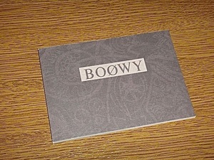 BOOWY/IMAGE DICTIONARY 縮刷復刻版/SINGLE COMPLETE BOXよりバラ/冊子/氷室京介/布袋寅泰