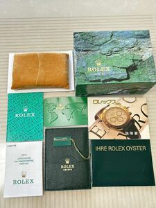 1 jpy rare Rolex Daytona 16233 for box box outer box accessory green red tag ROLEX DAYTONA Chrono meter L plimero.