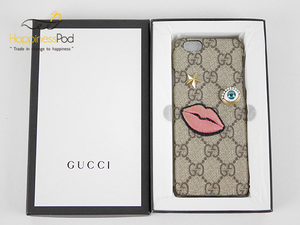 値下げしました　ＧＵＣＣＩ　グッチ　iphone6 / 6S用ケース　顔　スタッズ　訳あり