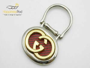  Gucci GUCCI GG Inter locking key ring free shipping 