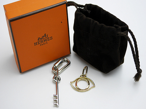  Hermes HERMES charm key ring box 
