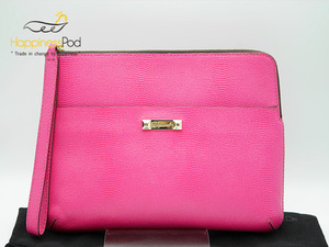  Dsquared Dsquared2 clutch bag type pushed . leather pink 