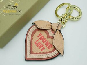  Burberry Burberry Heart кольцо для ключей розовый кожа × металл материалы 