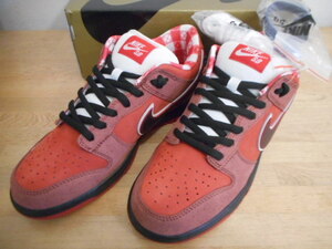 CONCEPTS × SB DUNK LOW "RED LOBSTER" 313170-661 （スポーツレッド/ピンククレイ）