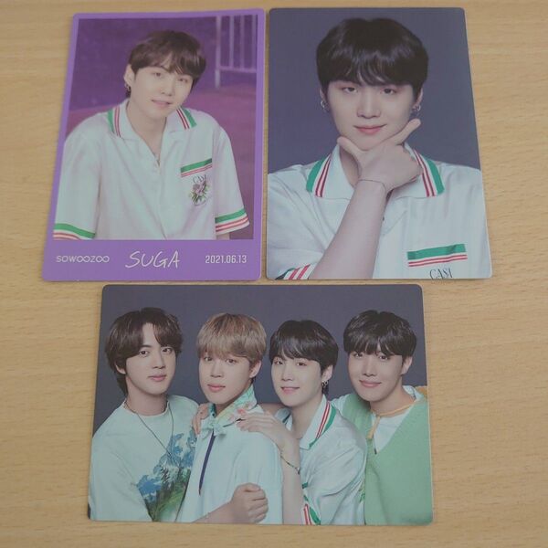 BTS SOWOOZOO ミニフォト SUGA①⑧ ユニット⑧