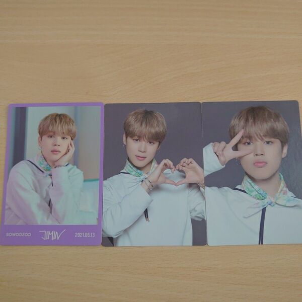 BTS SOWOOZOO JIMIN ミニフォト①⑤⑥