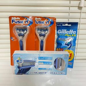 【未使用】髭剃り　カミソリ　セット売り　Gillette ジレット　Schick シック