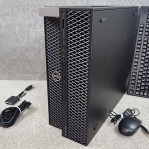 【 1円スタート！】[257] ☆ Win11認証済 ☆ DELL Precision 5820 QC Xeon W-2123 3.60GHz/32GB/SSD 512GB＋SATA 3TB/Quadro K600 ☆の画像1