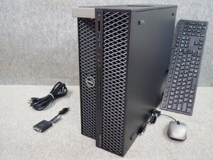 【 1円スタート！】[276] ☆ Win11認証済 ☆ DELL Precision 5820　QC Xeon W-2123 3.60GHz/32GB/SSD 256GB＋SATA 3TB/Quadro K620 ☆