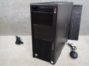 [308] * Win10 certification settled * 10 core ×2 piece!* hp workstation Z840 10C E5-2687 v3 3.10GHz×2/128GB/2TB(SSD)+SAS 3TB×3/Quadro M4000 *