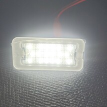 フィアット FIAT 500 2個セット 312型 アバルト ABARTH 595 695 高輝度 LED ライセンスランプ ナンバー灯_画像3