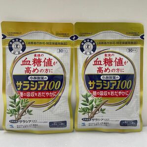 [送料無料][即決][匿名配送] 小林製薬 サラシア 100 30日(90粒）×2袋セット