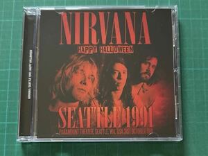 Nirvana Seattle 1991 Happy Halloween