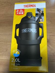 真空断熱スポーツジャグ 2.0L （ブラック）FJQ-2000 BK THERMOS サーモス 水筒 保冷専用 大容量 未使用品　送料込み