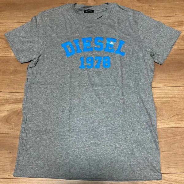 DIESEL Tシャツ 16サイズ　グレー 未使用品　送料込み