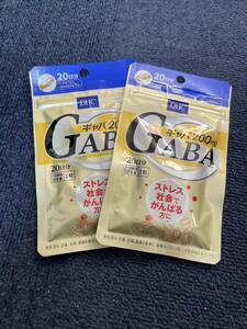 2 sack ***DHCgyaba(GABA) 20 day minute (20 bead )x2 sack [DHC supplement ]* Japan all country, Okinawa, remote island . free shipping * best-before date 2026/11