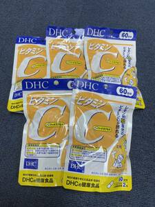 5 sack ***DHC vitamin C hard Capsule 60 day x5 sack (120 bead x5)[DHC supplement ]* free shipping * best-before date 2026/12