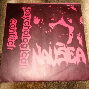NAUSEA psychological conflict US ORIGINAL EP RED LABELの画像1