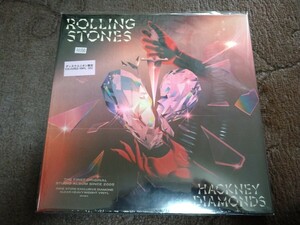 ROLLING STONES hackney diamonds LP ディスクユニオン限定カラーヴァイナル 未開封 ローリングストーンズ ハックニー ダイアモンズ 