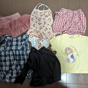 女の子 夏服　水着　 6点セット