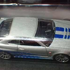 レア 未開封 ホットウィール Hot Wheels 2013 ワイルドスピードシリーズ ニッサン スカイライン R34 GT-R BLACK WING 黒ウィング の画像5
