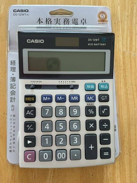 カシオ CASIO 12桁 実務電卓 