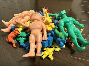  gold erasing Kinnikuman eraser 66 body set ④ BANDAI Bandai 