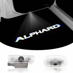 ドアウェルカムライト ドアカーテシランプ レーザーロゴライト LEDロゴ投影 Alphard03