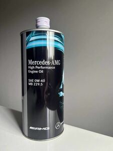 ［純正品未使用］メルセデスベンツ　AMG エンジンオイル　0w-40 1L缶