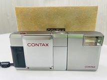 UWA(9469)★ CONTAX T ★ CONTAX コンタックス T 初代 ストロボ付き フィルムカメラ【現状品】_画像2
