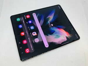 ★送料無料★ジャンク★SIMフリー★Galaxy Z Fold3 5G SM-F926N★シルバー★1526009123★SYS★05/03