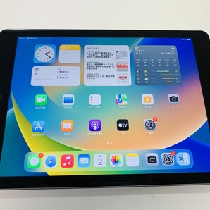 ★送料無料★ジャンク★au★A1823iPad (第 5 世代) Wi-Fi + Cellular 32GB★グレイ★1526006569★SYS★05/03の画像1