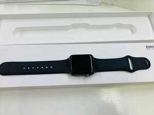 ★送料無料★A1858 Apple Watch Series 3 (GPS) 38 mm ケース★ブラック★3426002756★SYS★05/08