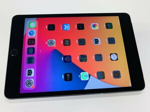 ★送料無料★ジャンク★au★A1550iPad mini 4 Wi-Fi + Cellular 128GB★グレイ★1526006707★SYS★05/11