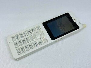 ★送料無料★良品★PHS電話機 WX01J (F) 2012年製★ホワイト★4726009341★SYS★05/25