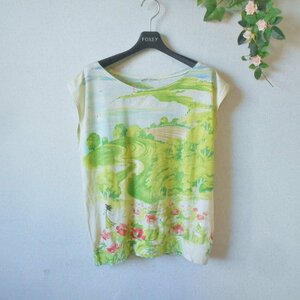  Tsumori Chisato TSUMORI CHISATO cut and sewn French sleeve lady's 2 made in Japan 