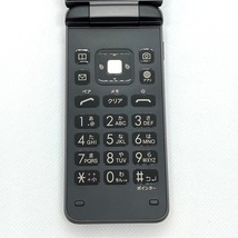 良品 GRATINA KYF39 墨 ブラック au SIMロック解除済み 白ロム 4G LTEケータイ Bluetooth 携帯電話 ガラホ本体 送料無料_画像5