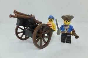 LEGO #1970-1 海賊のガトリングガン　Pirate's Gun Cart　南海の勇者　パイレーツ　お城シリーズ　オールドレゴ