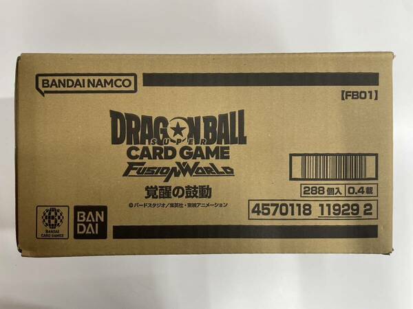 【送料無料】未開封カートン　覚醒の鼓動　12BOX入り　ドラゴンボールフュージョンワールド　C