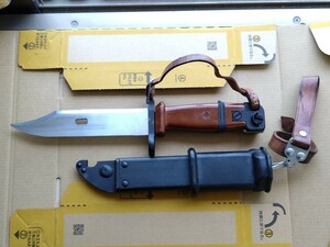 AK バヨネット 銃剣 コンバットナイフ 無可動 着剣不可