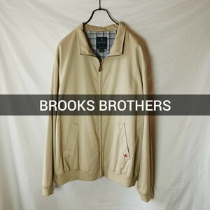 BROOKS BROTHERS blouson beige XXL action pleat Brooks Brothers Golden fleece jacket old clothes American Casual 