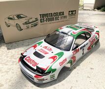 タミヤTAMIYA 1/10 RCスペアパーツ　トヨタ　セリカ　GT-FOUR RC ST185 スペアボディセット　カストロールセリカ　WRC ラリー　ラジコン_画像1