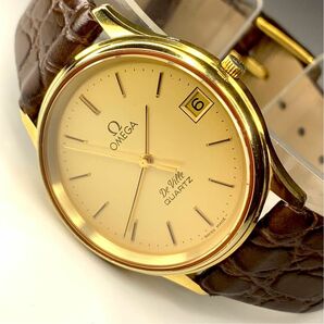 【電池交換済】OMEGA オメガ デビル アンティーク腕時計 cal.1332