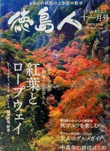 徳島人 2016年11月 紅葉とロープウェイ ケーブルカー リフト モノレール 観光鉄道 野猿 空中ケーブルやミニ鉄道からのんびりと紅葉を眺める