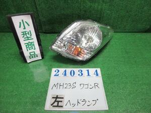 ワゴンＲ DBA-MH23S 左 ヘッド ランプ ライト ASSY FX ZJ3 ブルーイッシュブラックパールIII コイト 100-59192 240314