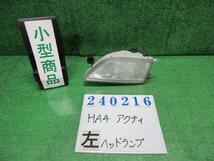 アクティ V-HA4 左 ヘッド ランプ ライト ASSY SDX 4WD NH528 クレタホワイト コイト 110-22239 240216_画像1