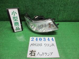 ワゴンＲ DBA-MH23S 右 ヘッド ランプ ライト ASSY スティングレーX Z2S シルキーシルバー(M) コイト 100-59191 240344