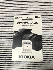 キオクシア (KIOXIA) 旧東芝メモリ SDHCカード 16GB 未開封品