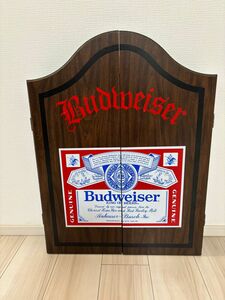 希少 Budweiser バドワイザー ダーツ 木製 アンティーク
