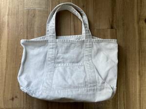 TOUJOURS（トゥジュー）★Tote Bag S ★SMOKE WHITE★journal standard luxeで購入